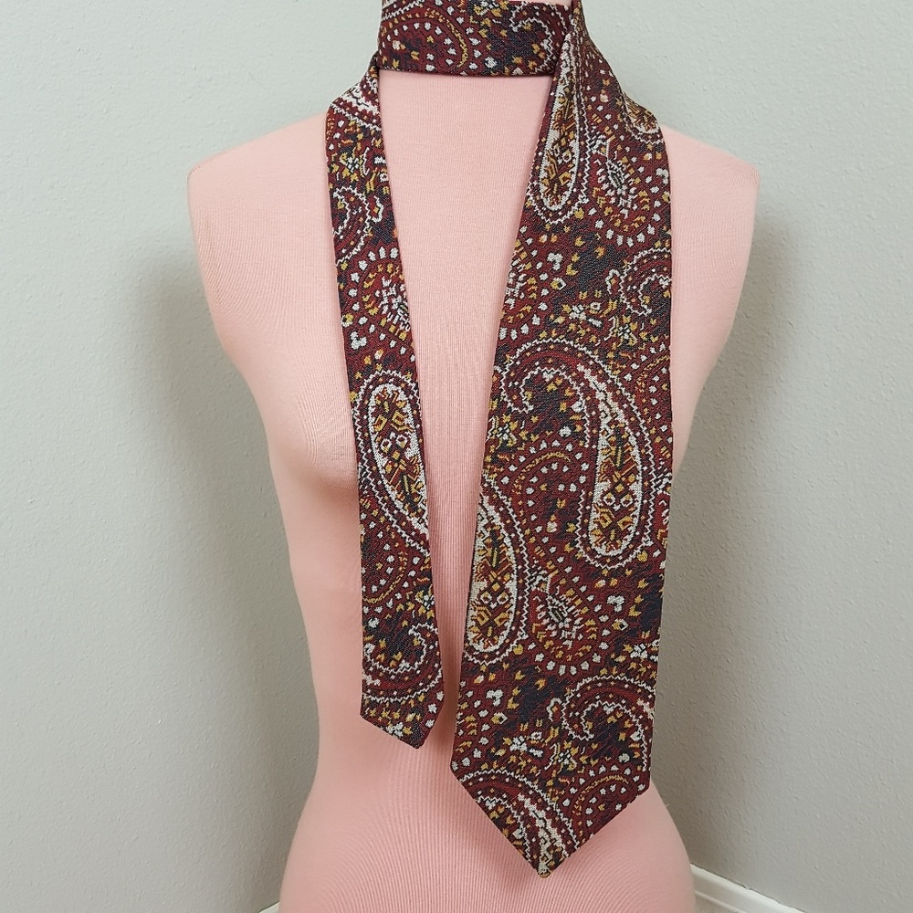 VINTAGE 70s SUPER WIDE HIPSTER TIE